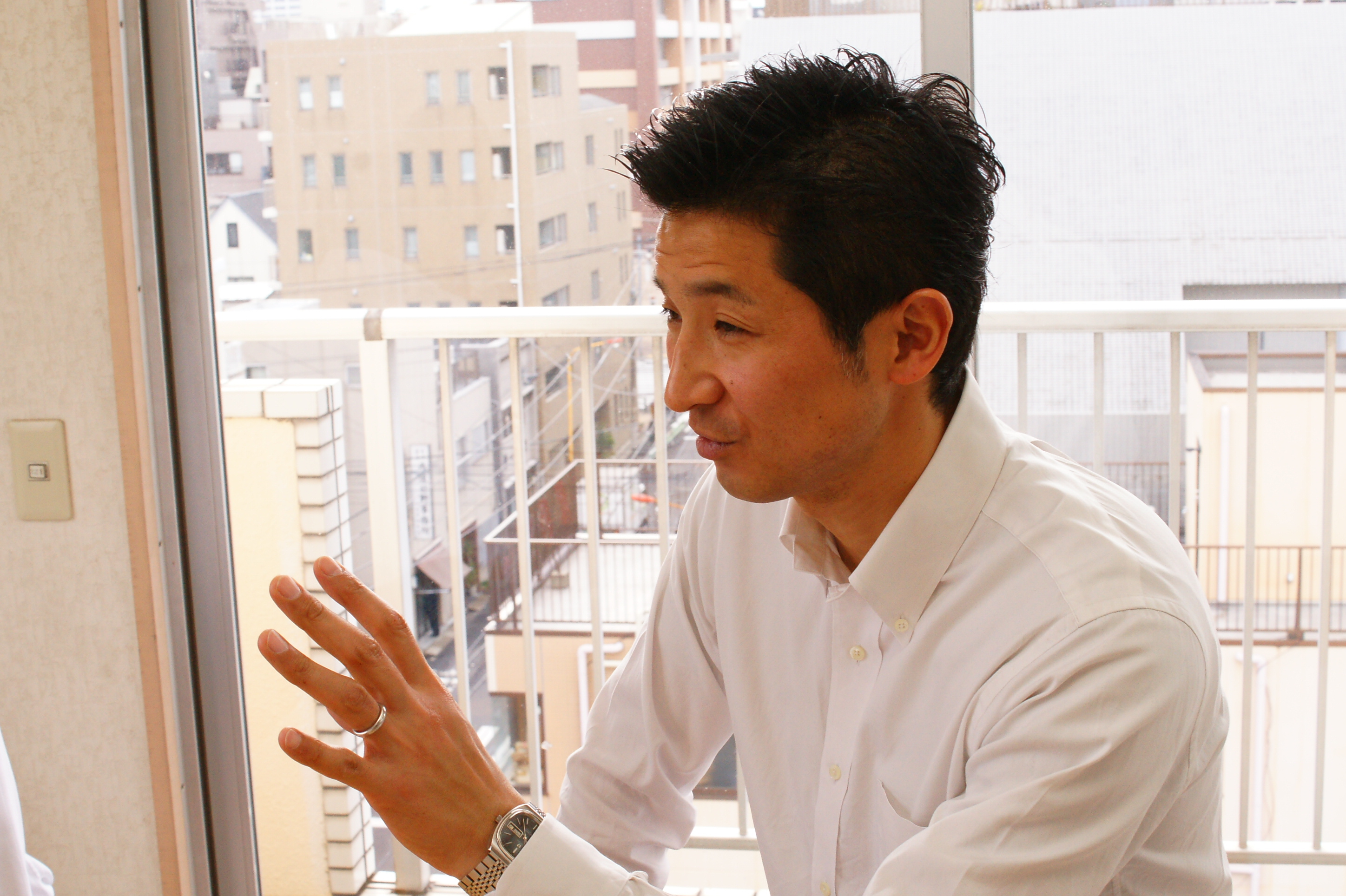 「マニュアルを自由に作らせることにより新しいノウハウが生まれてくる。」と語る古川さん。