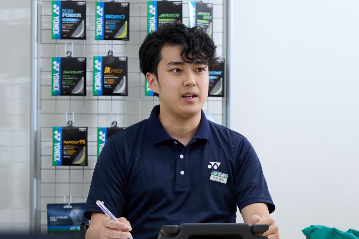 シャトル製造部 水鳥製造課 主任 阿部 優葵様（Teachme Biz活用推進・マニュアル作成を担当）